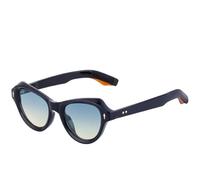 MUTYNE Vintage Cat Eye Rice Nail Women Sunglasses Fashion Candy Colors Men Outdoor Travel Uv400(Black Green Yellow)