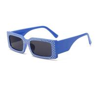 MUTYNE Vintage Square Sunglasses Women Men Rectangle Sun Glasses Oval(2)