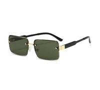 MUTYNE Vintage Square Sunglasses Women Men Rectangle Sun Glasses Oval(3)