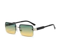 MUTYNE Vintage Square Sunglasses Women Men Rectangle Sun Glasses Oval(5)