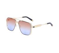 MUTYNE Vintage Sunglasses For Men, Metal Temples, Steampunk Uv400 Protection(C2)