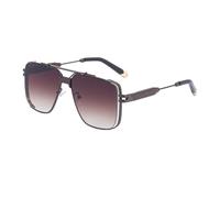 MUTYNE Vintage Sunglasses For Men, Metal Temples, Steampunk Uv400 Protection(C7)