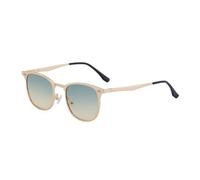 MUTYNE Vintage Sunglasses For Men, Spring-Loaded Temples Design, Steampunk Style Sun Protection Uv400(C4)