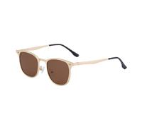 MUTYNE Vintage Sunglasses For Men, Spring-Loaded Temples Design, Steampunk Style Sun Protection Uv400(C3)