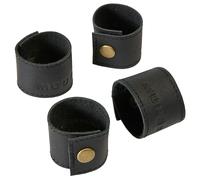 Muubs - Camou Napkin Rings 4-pack, Black - Black