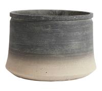 Muubs - Kanji Decorative Pot Low Grey, 34 cm - Grey