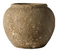 Muubs - Luna Decorative Pot Beige, 25 cm - Beige