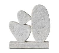 MUUBS Luna sculpture Grey, 12x3x21.5 cm