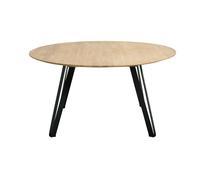 Muubs Space Dining Table Natural Ø120 Natural Oil