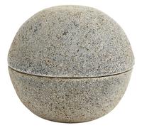 Muubs - Stain Bonbonniere Terracotta 15x13 cm, Grey Brown - Grey Brown