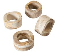 Muubs - Vita Napkin Rings 4-pack, Seashell - Seashell