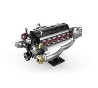 muuchuu Technik Inline-6 Engine Building Toy for Adult, Super Car Engine That Work Brick Kit with Motor, Classic 2JZ-GTE Model DIY Hobby Project STEM Toy Gifts for Kids Teens 14+ (974Pcs)