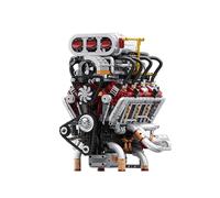 Muuchuu Technik V8 Engine Building Toy with Motor for Adult to Build, Car V8 Piston Model Engine That Works, MOC DIY STEM Hobby Brick Classic Toy Project Kits Gifts for Kids Teens (2347 Pcs)