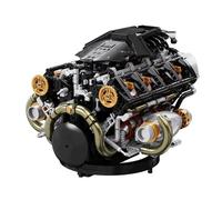 muuchuu Technik V8 Engine Building Toy with Motor for Adult to Build, Simulation Engine of W1 Supercar Model Brick Kit, DIY Hobby Project MOC STEM Gifts for Kids Teens 14+ Engineer Fans (2035Pcs)