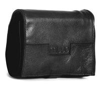 muud Stockholm Leather Knitting Needle Case, Holds 12 Tips, Organize Accessories, 300g, Black