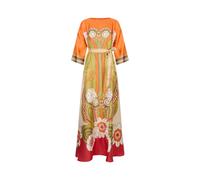Muumuu Dress Round Neck - female - La DoubleJ - Maxi Dresses - Multicolor - M - Dresses M