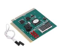 Muuoeou 4 Digit PC Analyzer Diagnostic Post Card Motherboard Tester for ISA PCI Bus Mainboard Computer Motherboard Fault Display Computer Spare Parts Parts