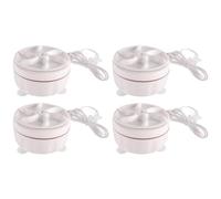 Muuoeou 4PCS Mini Washing Machine USB Two-Way Rotating Turbine Portable Washing Machine for Sock Underwear for Travel