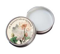 Muuoeou 5 Pcs Women Solid Perfume Portable Solid Balm Long-Lasting Fragrances Elegant Female Solid Perfumes(Lotus)