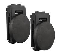 Muuoeou Belt Clip Tool, 2 Pcs Tool Belt Accessories Magnetic, Non-Slip Strong Magnetic Belt Clip for Screws