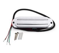 Muuoeou Chrome Humbuckers Single Coil Pickups Humbuckers for Single Size Pickups Electric Guitar