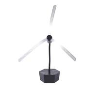 Muuoeou Fly Fans for Tables Rechargeable Fly Fans for Food Keep Flies Away Flexible Fly Repellent Fans for Outdoor Table Top