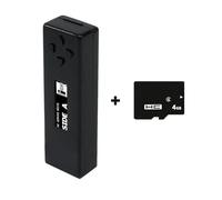 Muuoeou For FDSkey Disk System Drive Emulator+Memory Card with OLED Display for AV FC Famicom Console Black