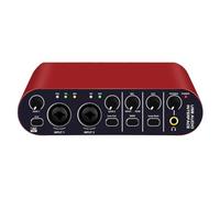 Muuoeou New Small Driverless Mixer Digital Effects External Sound Card Connected to Computer Notebook Portable Tuner