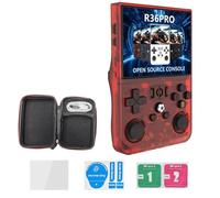 Muuoeou R36PRO Handheld Retro Game Console 128GB 3.5inch HD Screen Portable Pocket Video Player Supports 30+ Emulators E