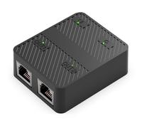 Muuoeou RJ45 Ethernet Cable Splitter, One to Two Devices, Can Access the Internet At the Same Time, with Charging Cable Extender