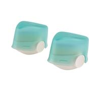 Muuoeou Sunscreen Applicator for Kids, Sunscreen Brush Set with Protective Cap, Sunscreen Lotion Applicator,2PCS(C)