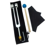Muuoeou Tuning Fork Set,OTTO128HZ Tuning Forks with Base for Healing Chakra,Sound Therapy,Keep Body,Mind, Spirit Perfect Harmony