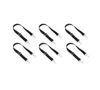 Muuookka 6 Pcs Horse Blanket Straps 6 Pcs Horse Blanket Leg Straps Stretch Horse Rug Tail Strap Elatic Horse Blanket Leg Straps Replacement Replacement Elastic Legs Strap Winter Horse Supplies