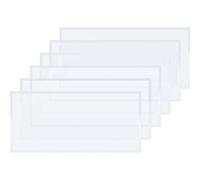 Muuookka Adhesive for Media Sandblast Cabinet Inner Lens Protector 6 Pcs 22 X 10" Abrasive Window Blasting Cabinet Lens Cover