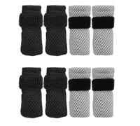 Muuookka Adjustable Breathable Mesh 8 Pcs Cat Claw Covers, Shoes Booties for Cats Mittens to Prevent Scratching Socks Puppy
