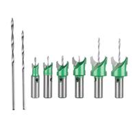 Muuookka Ball Router Bit Set 6-16mm for Buddha Beads Carbide Milling Cutter 10Mm Shank for Woodworking Crafts and Jewelry Bead Maker