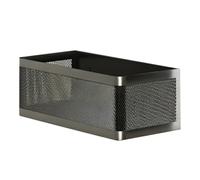 Muuookka Basket Without Punching Wall Cabinet Multi-Functional Storage Box Metal Magnetic Hanging Basket A