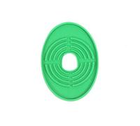 Muuookka Brush Head Holder Electric Toothbrush Stand Charging Base Protective Pad Accessories Organizer for Electric Toothbrushes Green