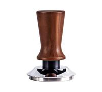 Muuookka Coffee Brewing Tool Wooden Handle Pressure Hammer Coffee Tamper Stainless Steel Base 58mm