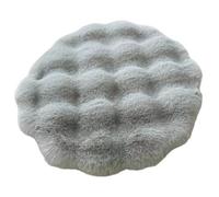 Muuookka Dog Crate Cushion Round Machine Washable Anti-Slip Puppy Kitten Crate Pad Warm Mat for Camping Travel Shelter A