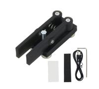 Muuookka Double Paddle Automatic Morse Telegraph Key with 3.5mm Interface Cable Magnetic Base for Toll Exchange Equipment