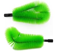 Muuookka Easy Remove Leaves Roofing Tool Remove Leaves from The Ground 2 Brush Heads Easy Remove Leaves Interface Diameter 19 Mm