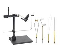 Muuookka Fly Tying Vise 360° Rotary Adjustable with Stable Base, Fly Tying Tool Rotating Bench Vise Sturdy