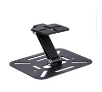 Muuookka Foldable Projector Stand with 180-Degree Rotation, Desk, Wall and Ceiling Mount Bracket for Home Theater Black