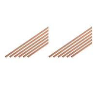 Muuookka for Copper Forging Rods 12 Pieces, Low Temp Temperature Welding Stick for Copper Pipe Repairs, HVAC Refrigeration 25cm