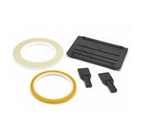 Muuookka For Opening Cassette Tape Repair Tool Kit- Tape Splicing Set Featuring Two Fixers, Reel to Reel Tape Recorder Splicing Block with Yellow