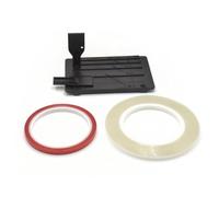 Muuookka For Opening Cassette Tape Repair Tool Kit- Tape Splicing Set Featuring Two Fixers, Reel to Reel Tape Recorder Splicing Block with Red