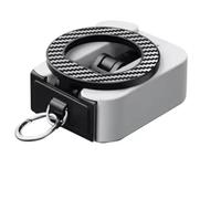 Muuookka Magnetic Phone Stand Mount Foldable Extendable Travel Holder for Desk Desktop, Airplane, Train Portable WHITE