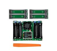 Muuookka MAh Lithium Digital for Battery Detection Module 4CH for Battery Capacity Tester LCD Display for 18650/21700