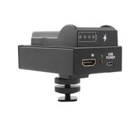 Muuookka NP-F Battery Mount for DSLR Camera -Compatible SDI Bi-Directional Converter Adapter Professional Live Streaming